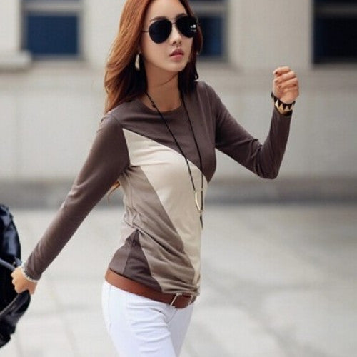 Women Long Sleeve Plus Size Clothes Ropa Tee Shirt Femme