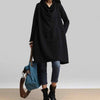 Solid Long-sleeved Elegant Casual Dress