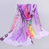 Ink Painting Pattern Chiffon Georgette Women Scarf